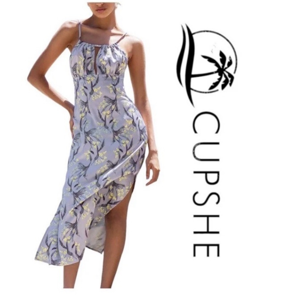 Cupshe Maxi Keyhole Dress Size S-M New